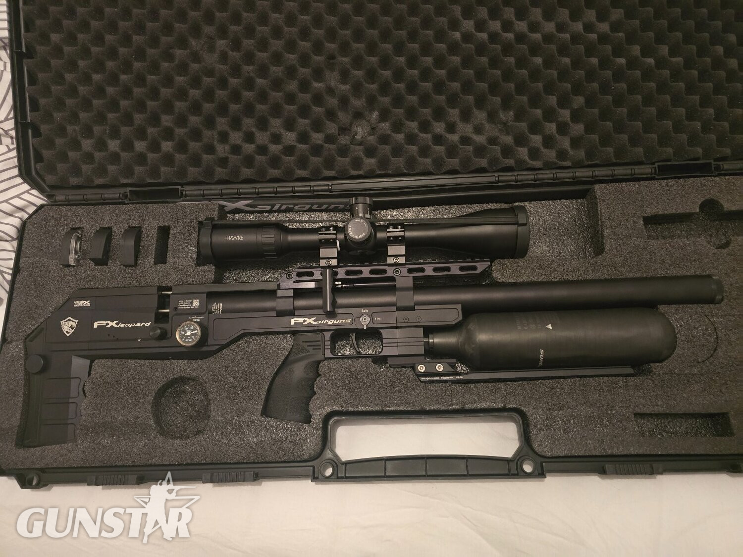 FX Airguns leopard 600mm bottled .177 in 