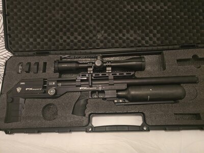 FX Airguns leopard 600mm bottled .177