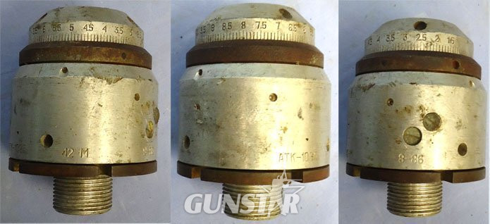 INERT DEACTIVATED. Russian ATK-10EB (h0;Ti0;-10j9;h1;) Flare / Cluster Bomb Fuze. - O 2249 INERT DEACTIVATED. Russian ATK-10EB (h0;Ti0;-10j9;h1;) Flare / Cluster Bomb Fuze. - O 2249  Other Ammunition