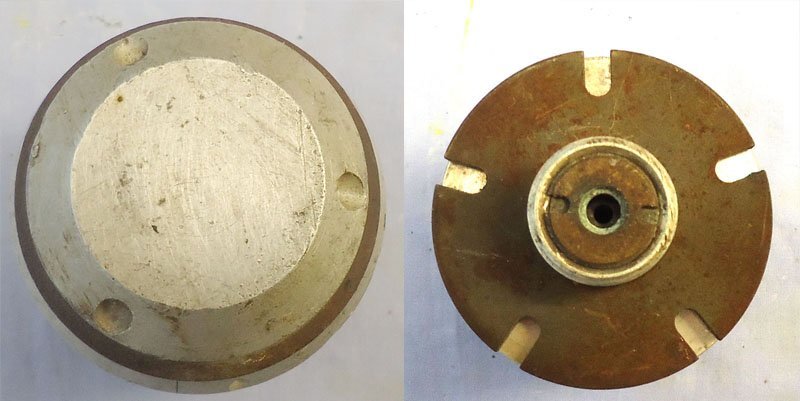  INERT DEACTIVATED. Russian ATK-10EB (h0;Ti0;-10j9;h1;) Flare / Cluster Bomb Fuze. - O 2249 INERT DEACTIVATED. Russian ATK-10EB (h0;Ti0;-10j9;h1;) Flare / Cluster Bomb Fuze. - O 2249  Other Ammunition