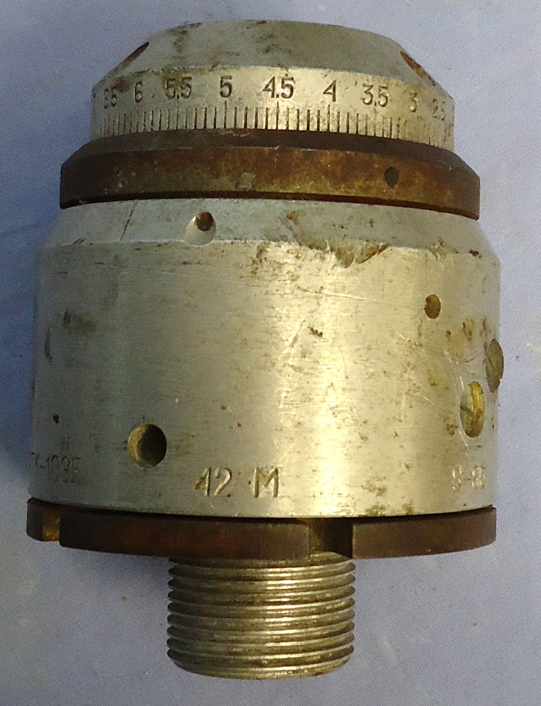 INERT DEACTIVATED. Russian ATK-10EB (h0;Ti0;-10j9;h1;) Flare / Cluster Bomb Fuze. - O 2249 INERT DEACTIVATED. Russian ATK-10EB (h0;Ti0;-10j9;h1;) Flare / Cluster Bomb Fuze. - O 2249  Other Ammunition - {CATEGORY} in 