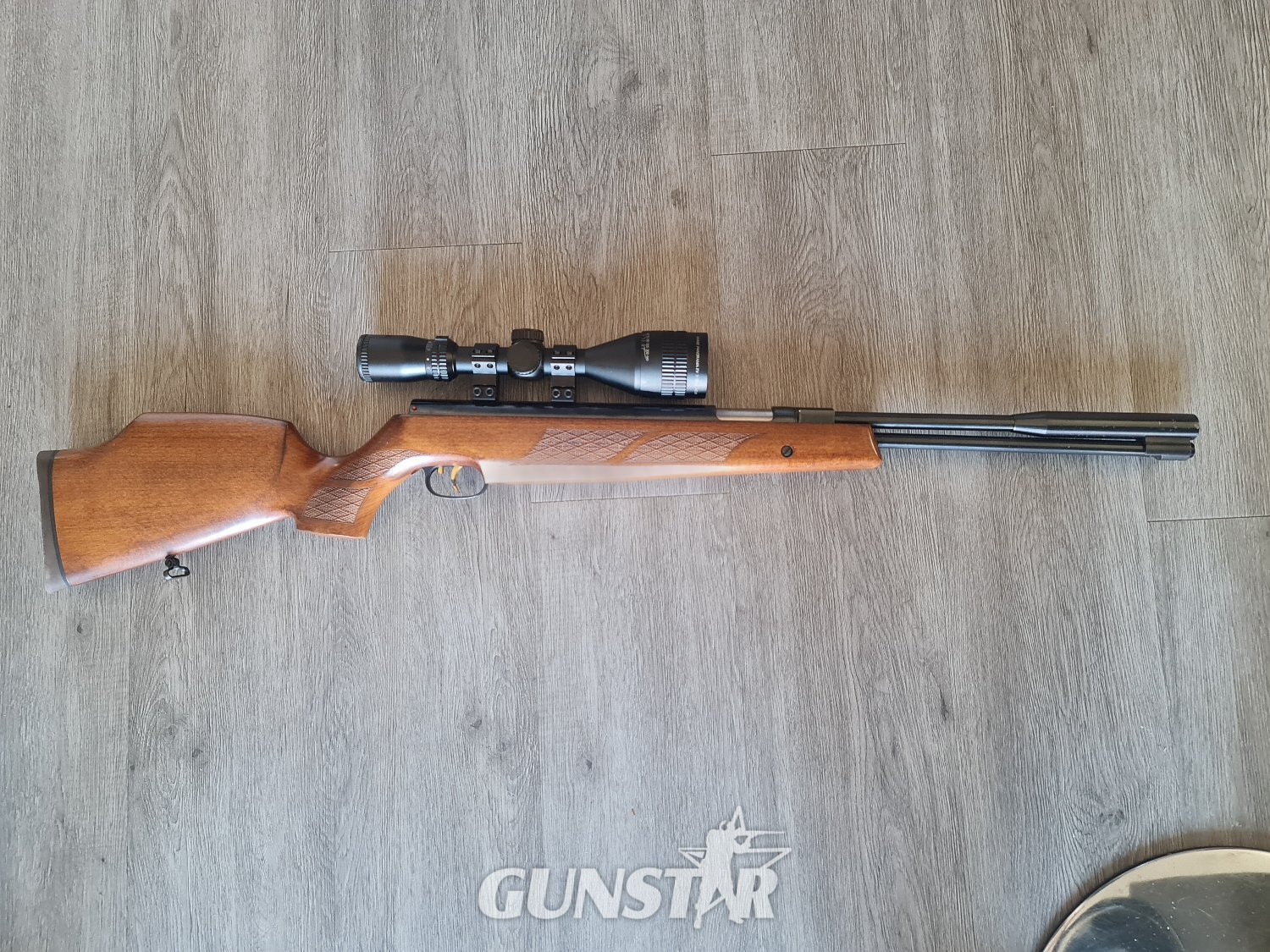 Weihrauch HW 97K .22 + Hawke panorama EV 3-9×50 AO IR scope HW97 K .22 in 