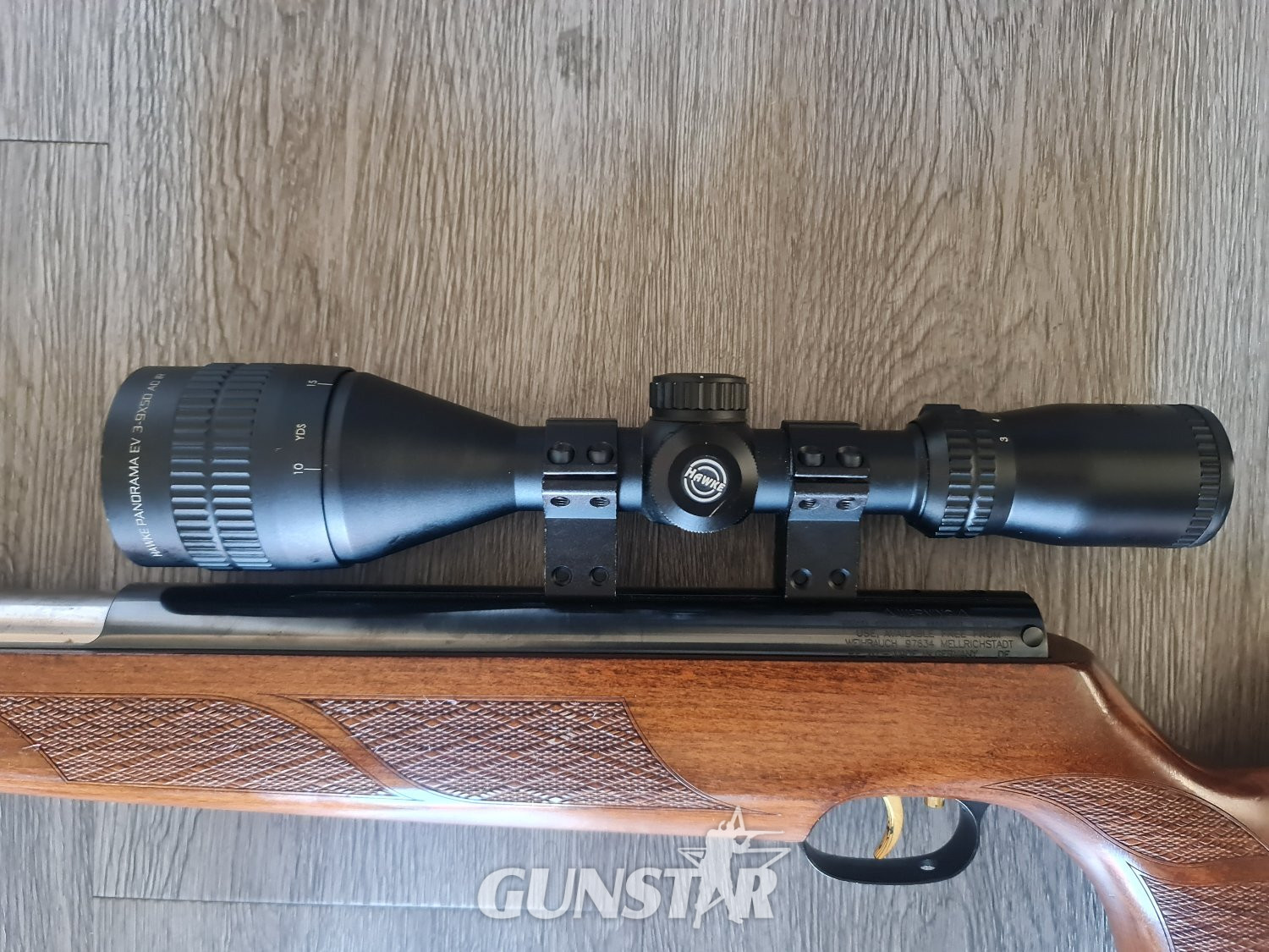 Weihrauch HW 97K .22 + Hawke panorama EV 3-9×50 AO IR scope HW97 K .22