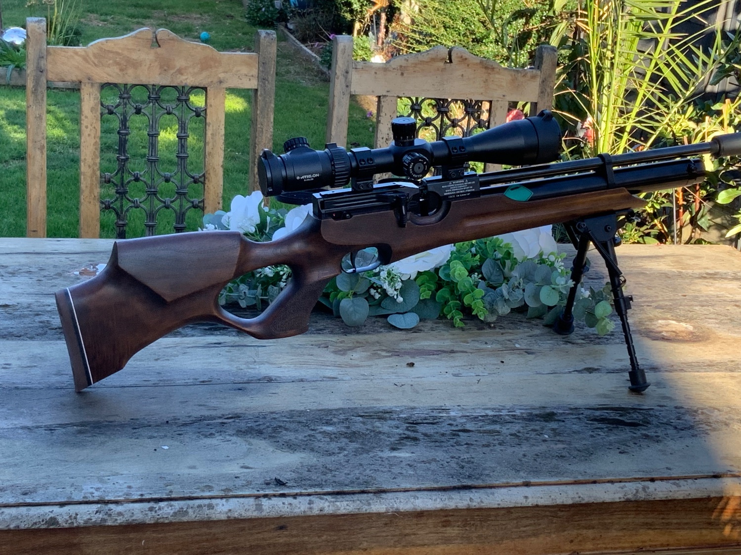 Weihrauch 100x Weihrach walnut 100x .22 