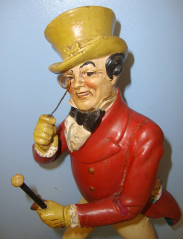  Johnnie Walker Whisky "Born 1820-Still Going Strong" Hand Painted Wooden Stridin Johnnie Walker Whisky "Born 1820-Still Going Strong" Hand Painted Wooden Stridin Other Accessory