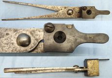 Rare, British WD Marked .702” Pattern 1851 Minie Rifle 4 Groove Rifleing Steel Bullet Mould. Sn - 19561 Rare, British WD Marked .702” Pattern 1851 Minie Rifle 4 Groove Rifleing Steel Bullet Mould. Sn - 19561 Muzzleloader None Rifle