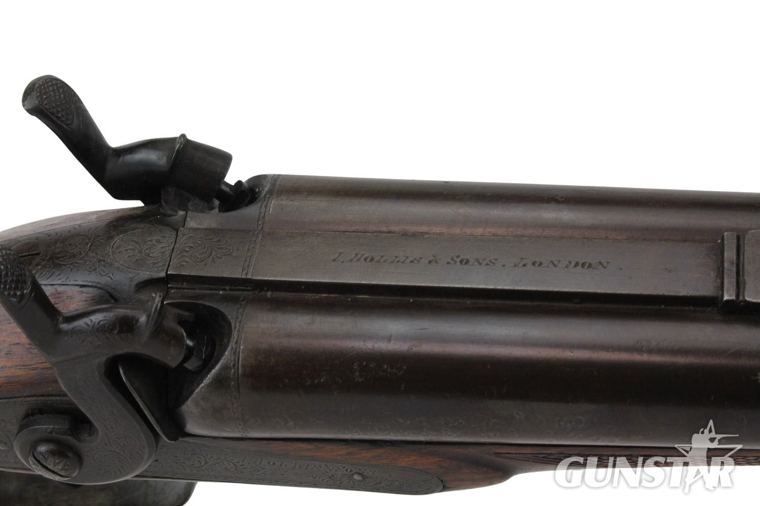  Isaac Hollis & Sons Cape gun Side by Side 12 Gauge & 16 Gauge  Muzzleloader 12 Bore/gauge Rifle