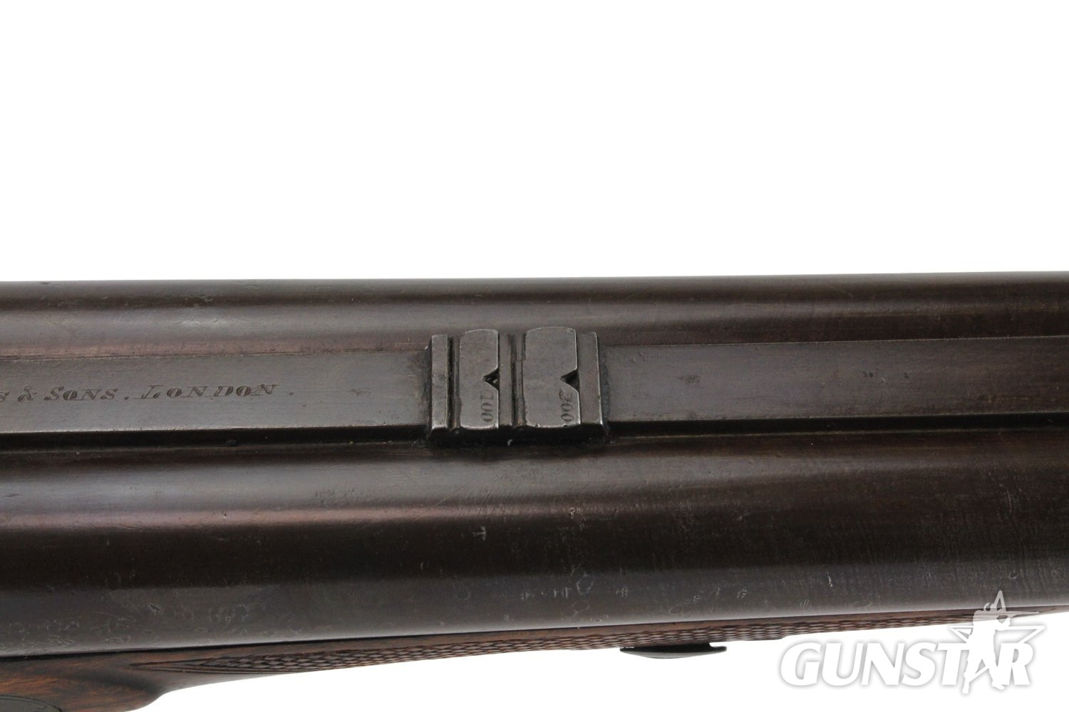 Isaac Hollis & Sons Cape gun Side by Side 12 Gauge & 16 Gauge  Muzzleloader 12 Bore/gauge Rifle - {CATEGORY} in 