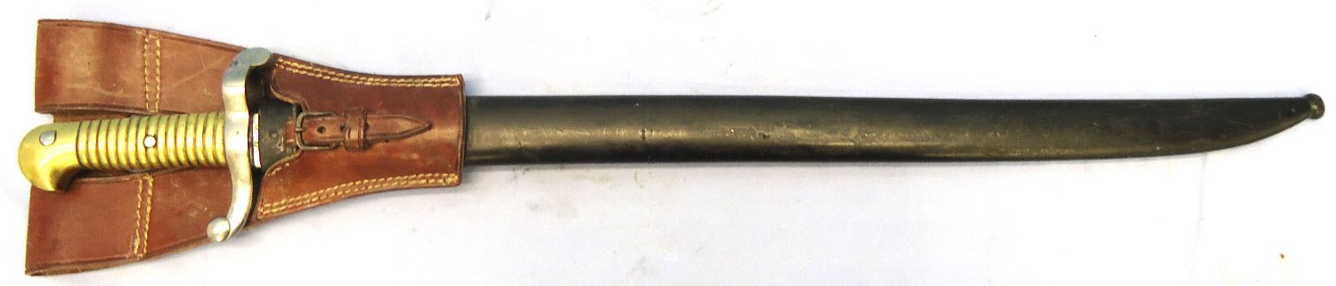 French, M1842/59 Bayonet and Scabbard. BAYO 379 Bayonet 