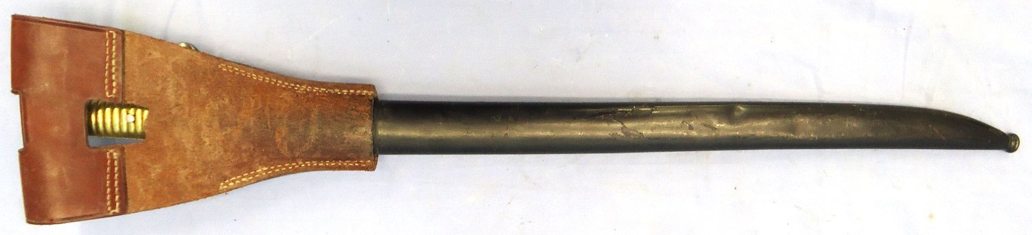 {CATEGORY} - French, M1842/59 Bayonet and Scabbard. BAYO 379 Bayonet in 