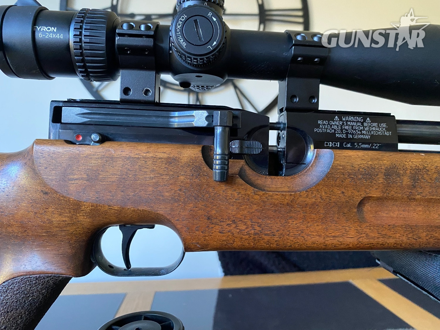 {CATEGORY} - Weihrauch HW 100, Rat Works, .22 .22