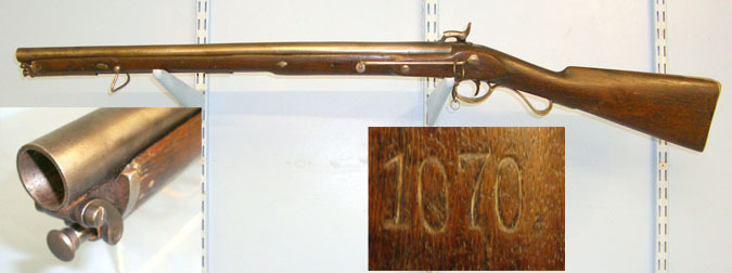 Enfield Enfield Pattern .700 Calibre Percussion Cavalry Carbine With captive Steel Ram R Muzzleloader .70 Cal Muzzleloader Rifle