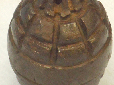 DEACTIVATED INERT. WW1 Italian Besotti Model 1915 Hand Grenade. - O 1700 DEACTIVATED INERT. WW1 Italian Besotti Model 1915 Hand Grenade. - O 1700  Other