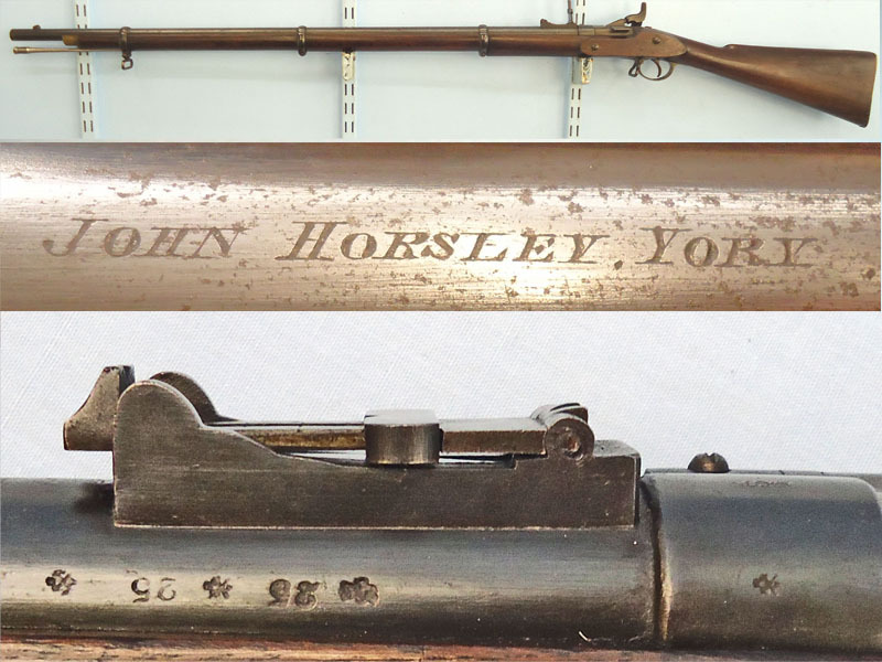John Horsley MINT BORE, Victorian British Volunteer/ Militia Private Purchase John Horsley of York .577 Snider Obsolete Calibre 3 Band Enfield Rifle. Sn - 20785 Single Shot .45 Rifle