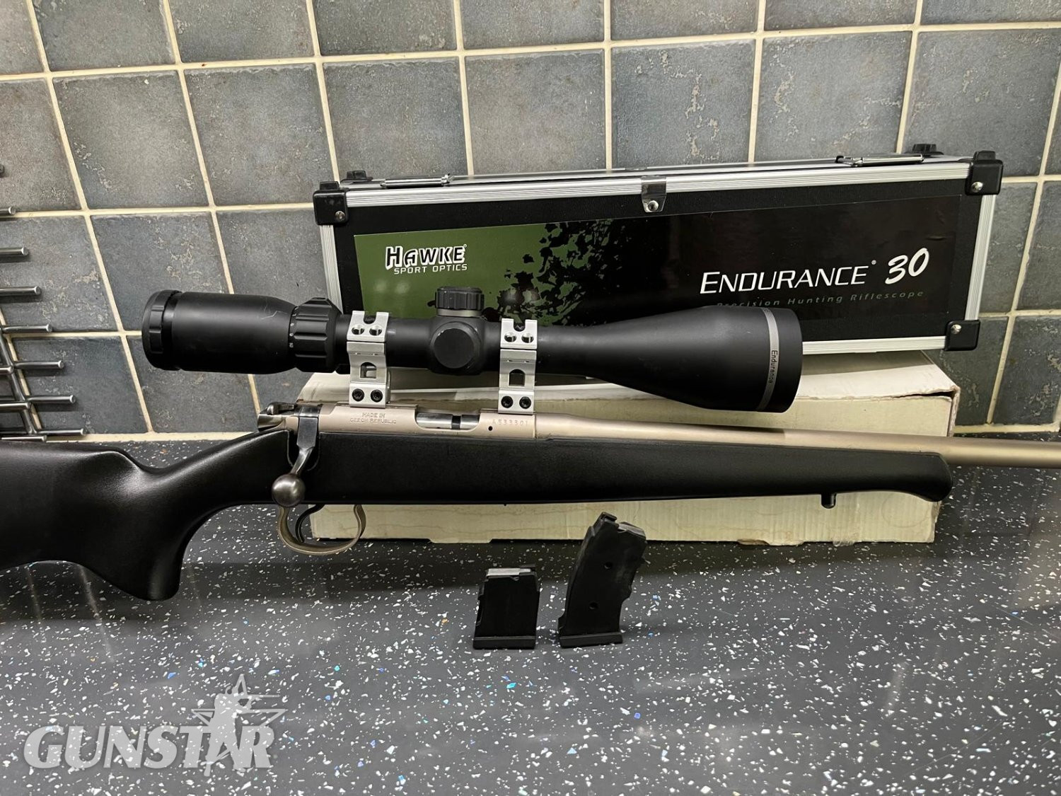 CZ 452 Style Bolt Action .22 Long Rifle (.22 LR) Rifle in 