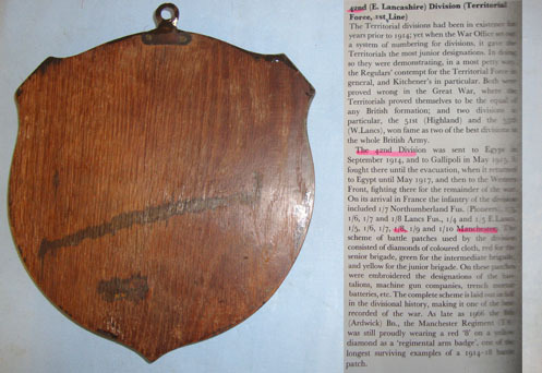  Wilmslow District Memorial Shield With Copper Centre Boss To British Army Privat Wilmslow District Memorial Shield With Copper Centre Boss To British Army Privat Other Accessory