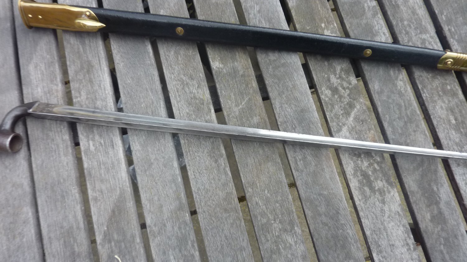Martini Henry rifle socket Bayonet - {CATEGORY}
