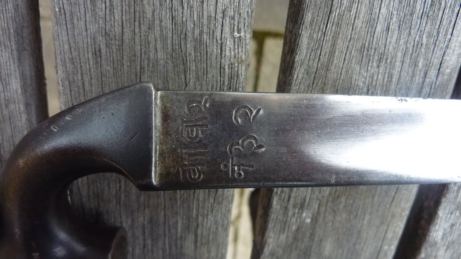 {CATEGORY} - Martini Henry rifle socket Bayonet in 