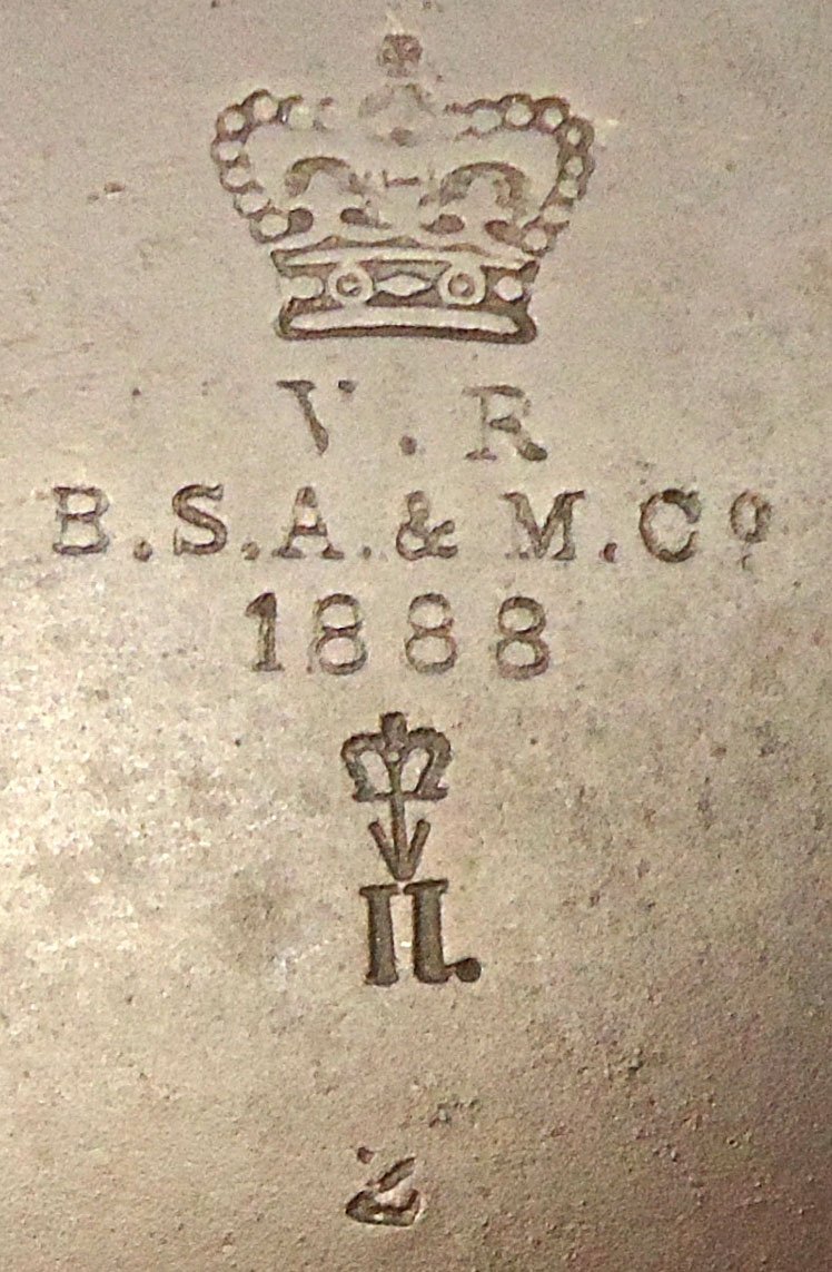 {CATEGORY} - Martini Henry British, Martini Henry MK II, 1888 Dated, Rifle .577x .450 Obsolete Centre Fire Calibre Service Rifle by B,S.A & M Co & P1876 Pattern Bayonet. Sn - 22335 Single Shot .45 Rifle