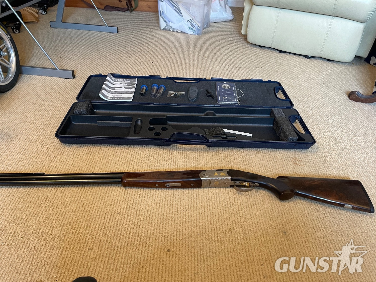 {CATEGORY} - Beretta Ultralight Deluxe 12 Guage  Beretta Ultralight Deluxe - 12 Guage - over and under Over and Under 12 Bore/gauge in 