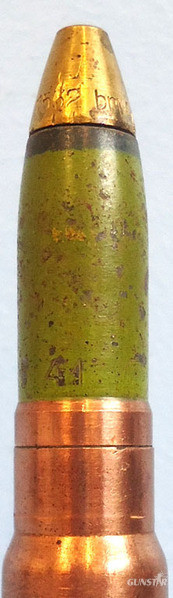  DEACTIVATED INERT. WW2 )1941 (Dated) German 13 mm MG131/13 (20x82) High Explosiv DEACTIVATED INERT. WW2 )1941 (Dated) German 13 mm MG131/13 (20x82) High Explosiv Antique & Militaria