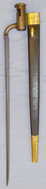 Original* Regiment marked 18th Century 3” Socket Bayonet for the Brown Bess Muzzle Loading Flintlock Muskets and Later Scabbard. BAYO 373. Bayonet