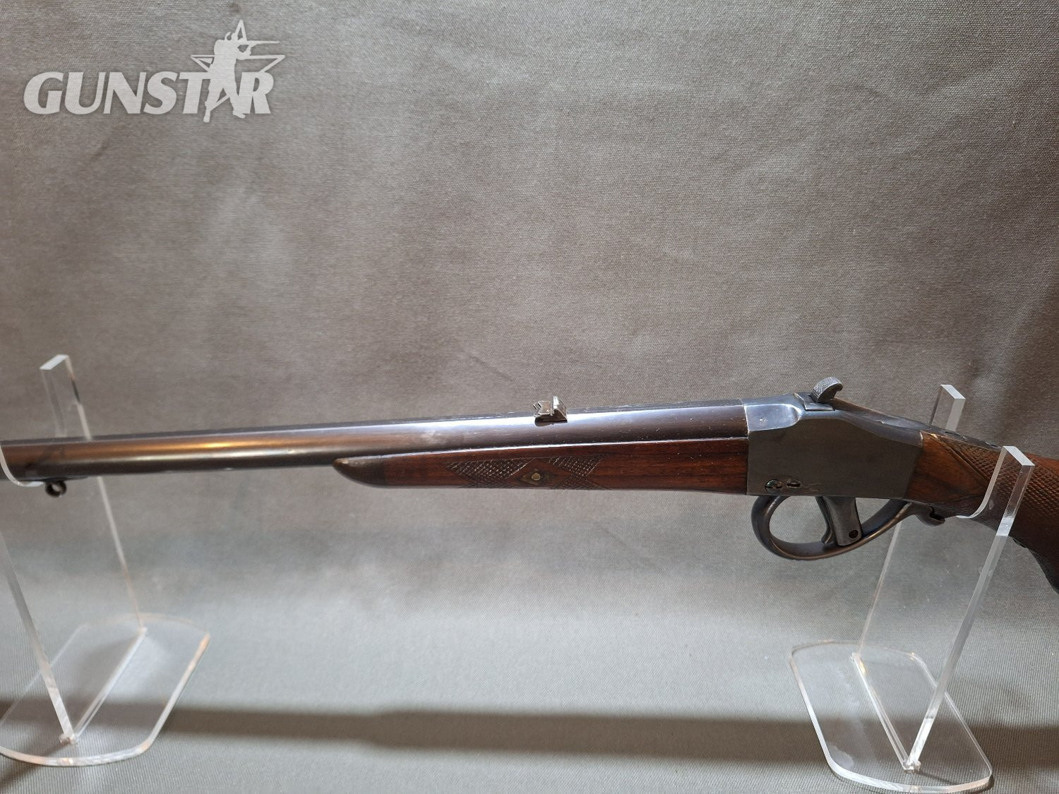  Belgian Falling Block Single Shot Obsolete Rifle