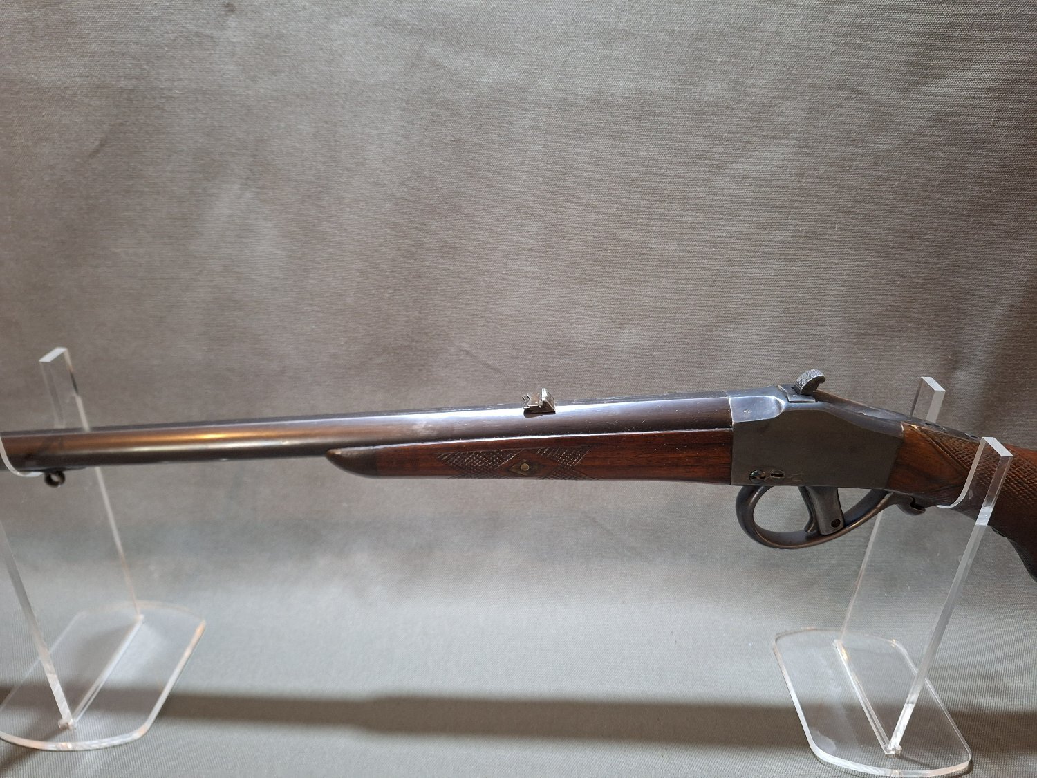  Belgian Falling Block Single Shot Obsolete Rifle