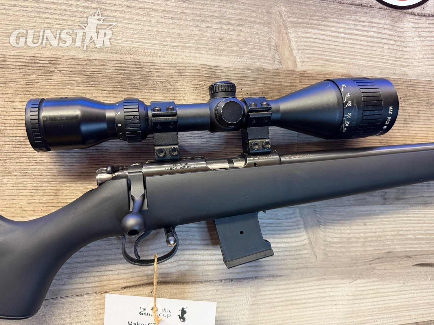  CZ 455 Bolt Action .17 Hornady Magnum Rimfire (.17 HMR) Rifle