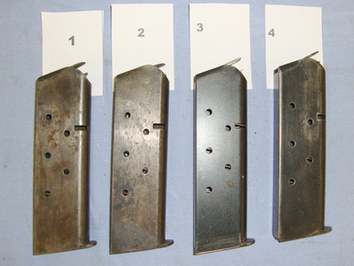 7 Round Magazines For Colt .45 ACP Calibre M1911 & 1911A1 Semi Automatic Pistols **NOW ONLY 2 & 4 AVAILABLE** MISC 861  Magazine