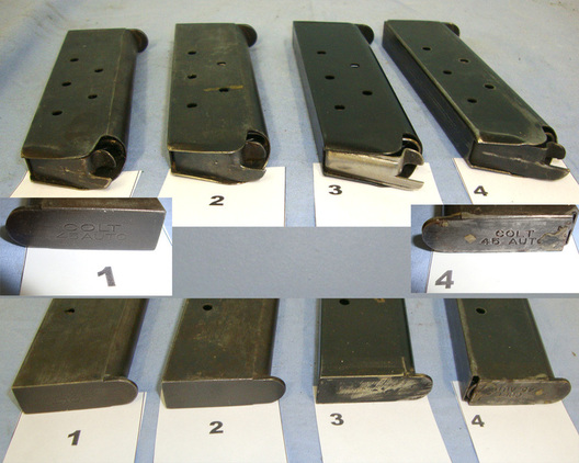 7 Round Magazines For Colt .45 ACP Calibre M1911 & 1911A1 Semi Automatic Pistols **NOW ONLY 2 & 4 AVAILABLE** MISC 861  Magazine
