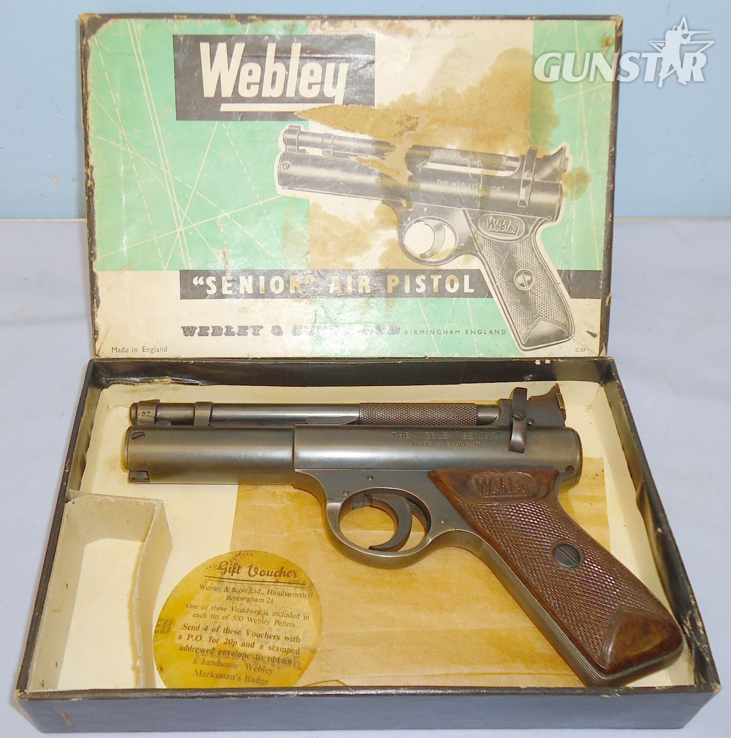 Webley & Scott Senior .22 in 