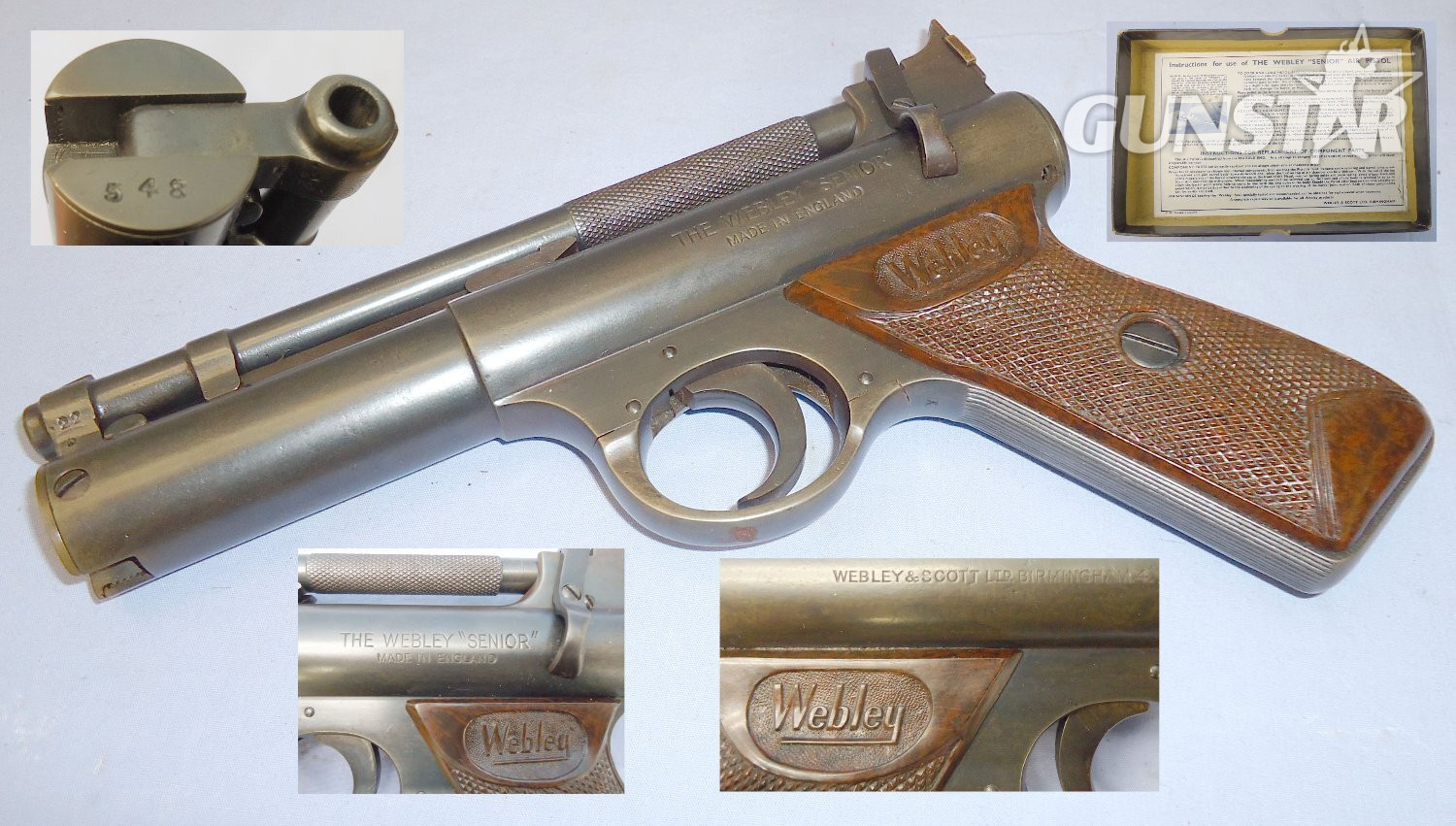  Webley & Scott Senior .22
