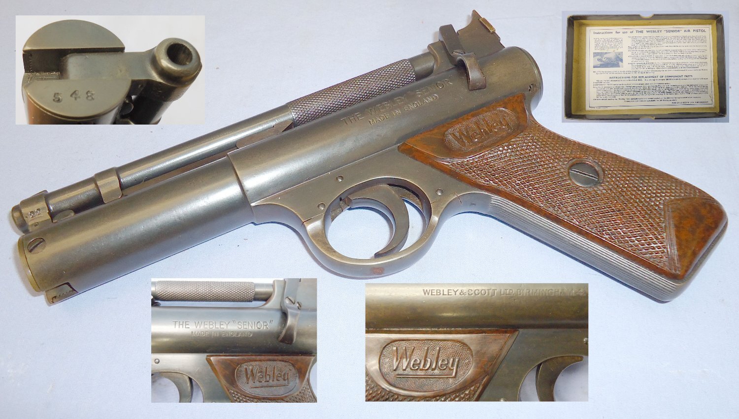  Webley & Scott Senior .22