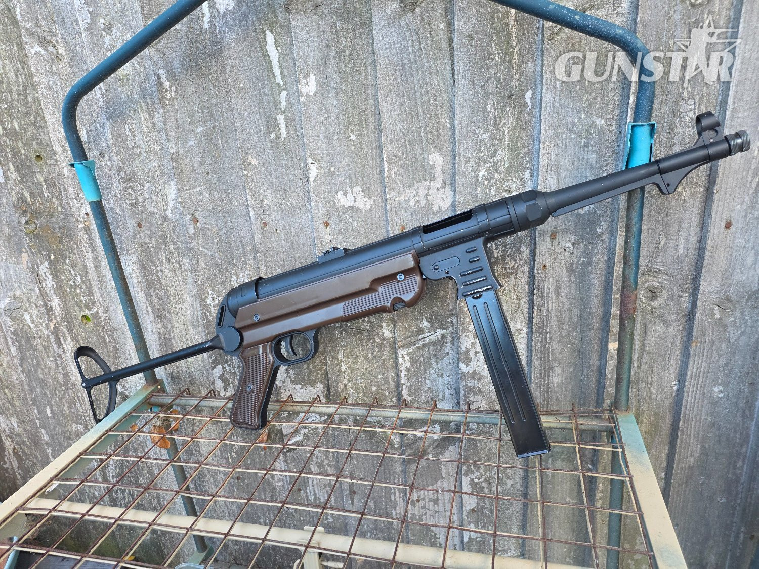 Cybergun Mp40, co2, full auto  6 mm - {CATEGORY} in 