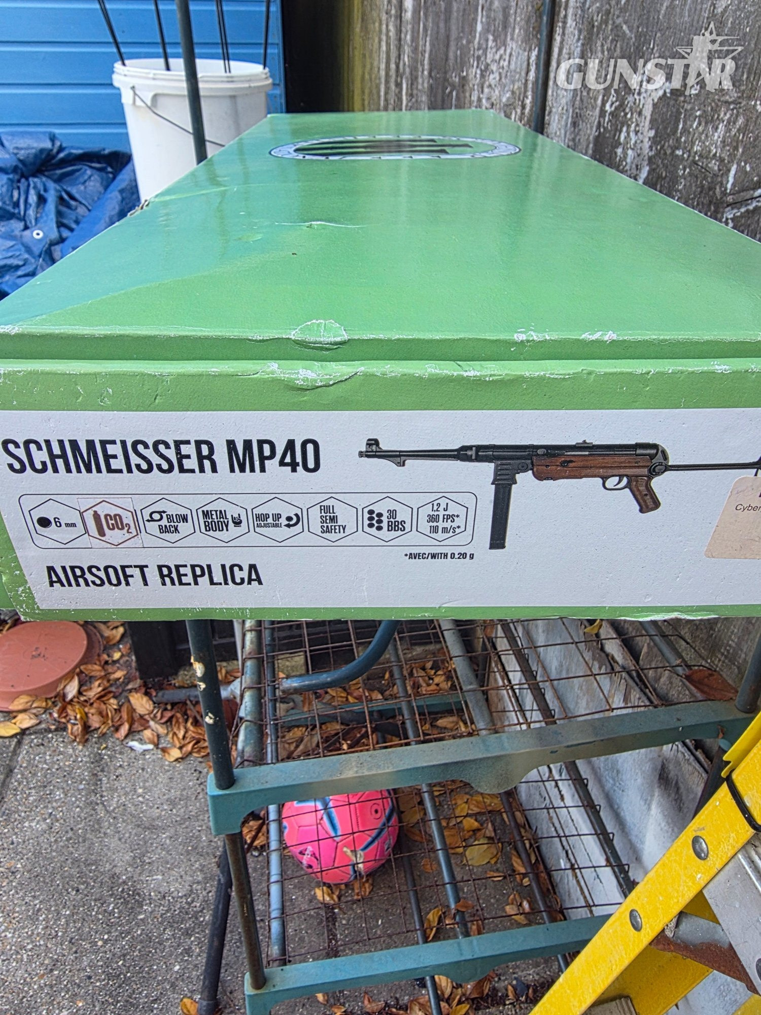 Cybergun Mp40, co2, full auto  6 mm - {CATEGORY}