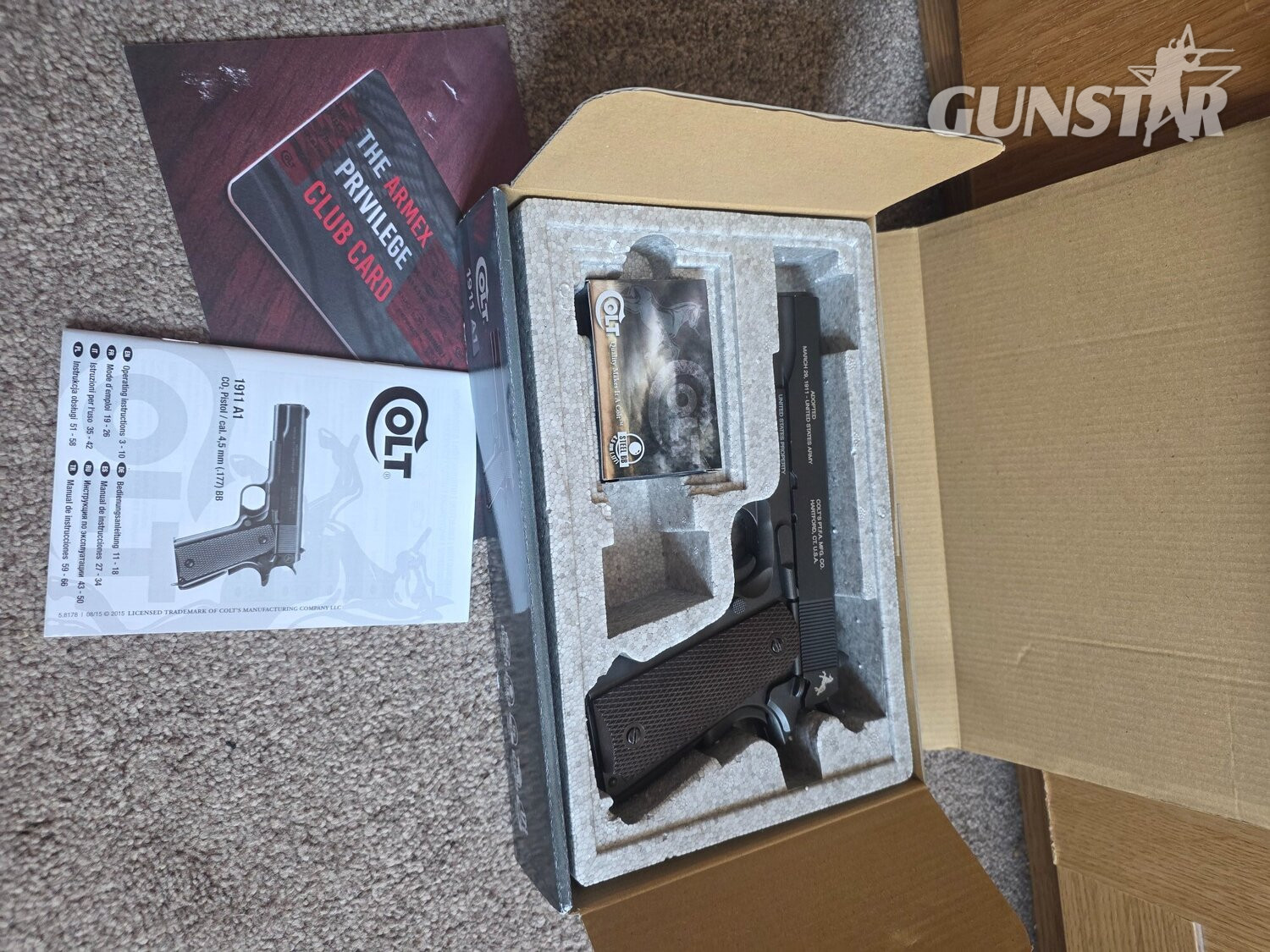 {CATEGORY} - Umarex Colt 1911 Commemorative Limited Edition 4.5mm