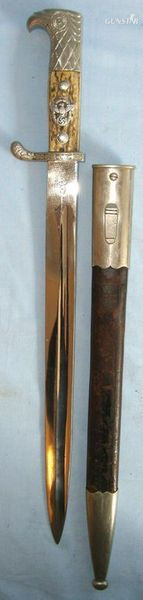 Weyersberg Kirschbaum & Cie Solingen,MATCHING UNIT MARKS ‘SB.14194’ Nazi German  Bayonet in 
