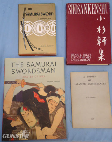 Set Of 4 Books On Japanese Swords. Other Blade in 