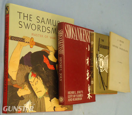 Set Of 4 Books On Japanese Swords. Other Blade