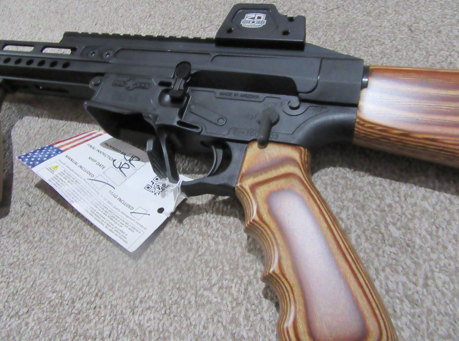Patriot Ordnance Factory (POF-USA) Rebel Semi-Auto .22 Long Rifle (.22 LR) Rifle 