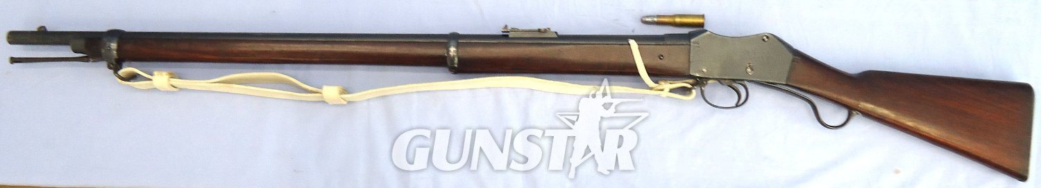 Victorian, Martini Henry Mark 2 Rifle, 1880 Dated, *MINT BORE*, 577x .450 Obsolete Calibre, WD Contract Contract Rifle by BSA & Metals Limited & White Leather Sling. Sn 23484:22  Victorian, Martini Henry Mark 2 Rifle, 1880 Dated, *MINT BORE*, 577x .450 Obsolete Calibre, WD Contract Contract Rifle by BSA & Metals Limited & White Leather Sling. Sn 23484:22  Single Shot Obsolete Rifle - {CATEGORY}