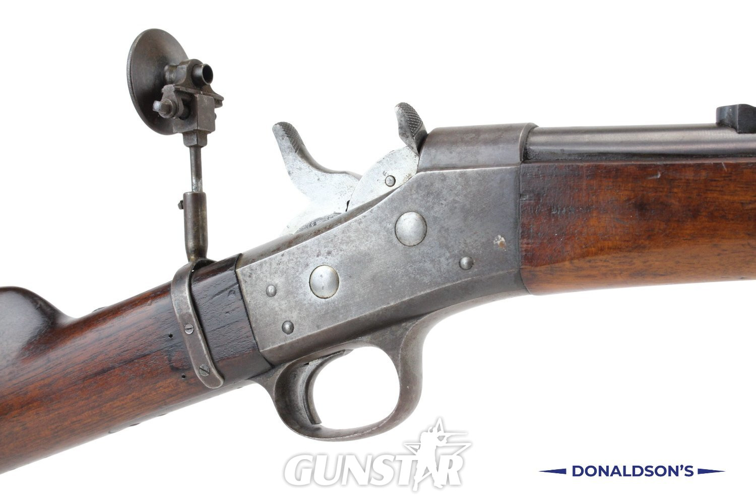 Remington Danish Remington Rolling Block Single Shot 11 mm Rifle in 