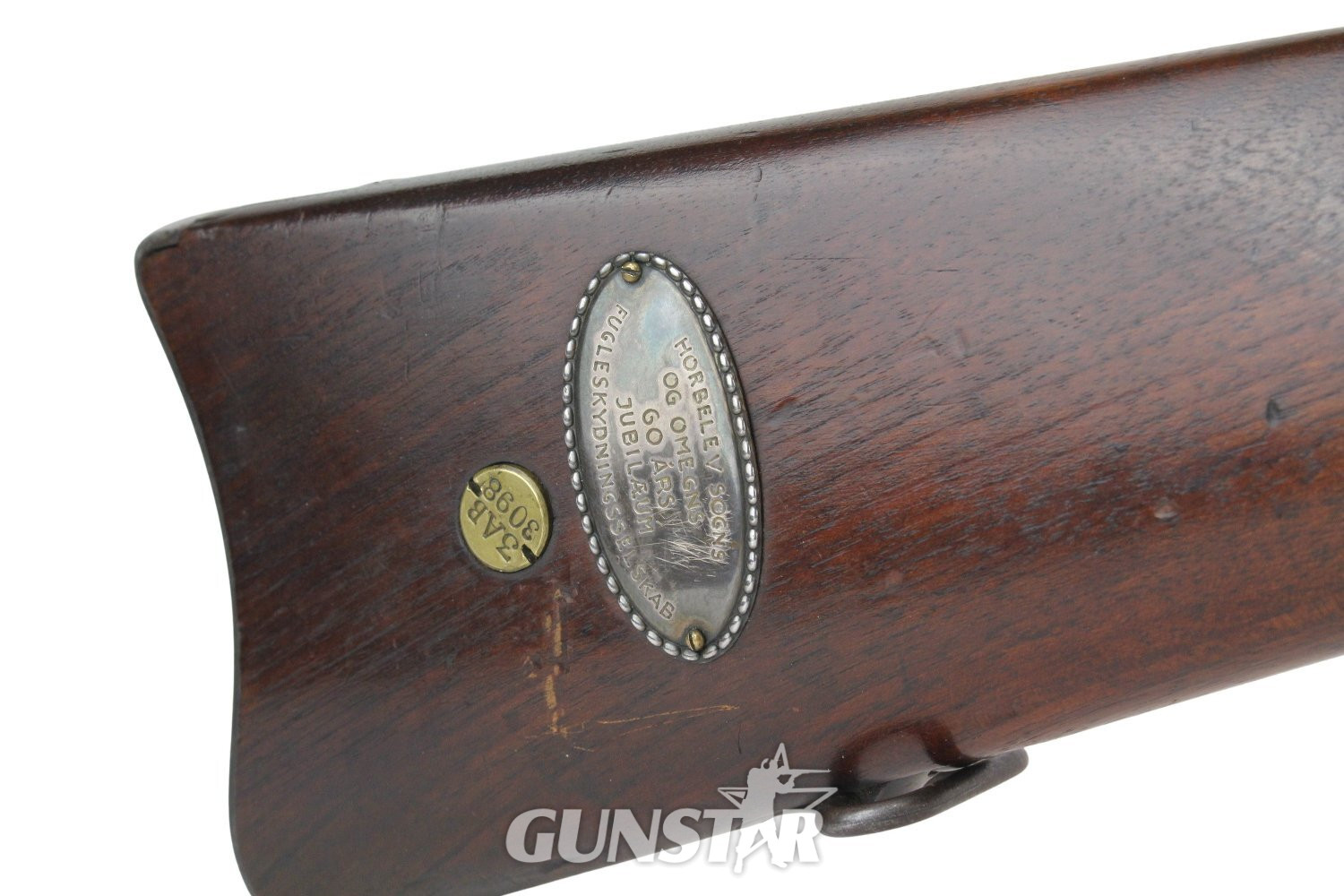  Remington Danish Remington Rolling Block Single Shot 11 mm Rifle