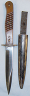 WW1 German ‘ERN Nahkampfmesser’ Trench Dagger. ED 447. Dagger