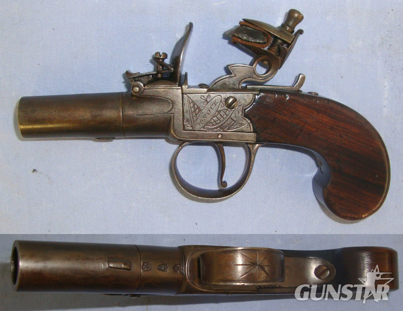  H. Nock With Safety Bolt & Screw Off Barrel. A 1125  .54 Cal Muzzleloader Muzzleloader